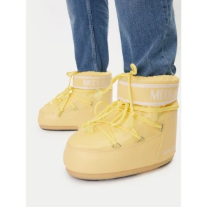 Śniegowce Moon Boot Mb Icon Low Nylon 80D1409340 Żółty