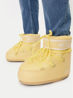 Śniegowce Moon Boot Mb Icon Low Nylon 80D1409340 Żółty