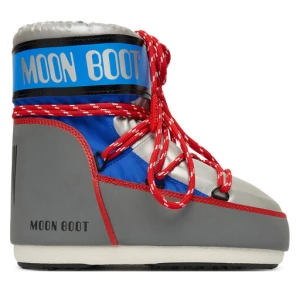 Śniegowce Moon Boot Mb Icon Low Space Racing 80D1409650 Szary