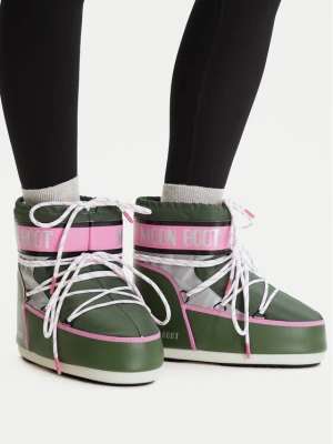 Śniegowce Moon Boot Mb Icon Low Space Racing 80D1409650 Szary