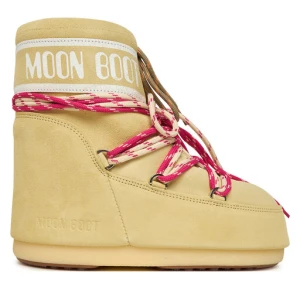 Śniegowce Moon Boot Mb Icon Low Suede Laces 80D1409670 Żółty