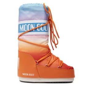 Śniegowce Moon Boot Mb Icon Sunrise 80D1402910 Pomarańczowy