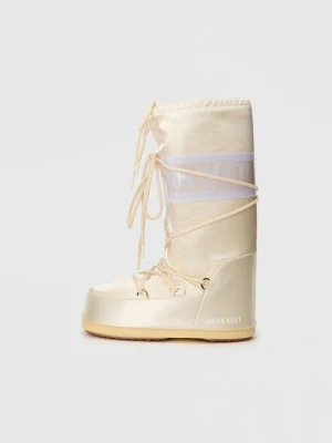 Śniegowce Moon Boot mleczny