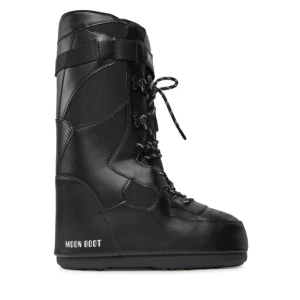 Śniegowce Moon Boot Sneaker High 14028300001 Black 001