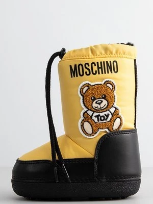 Śniegowce MOSCHINO żółty