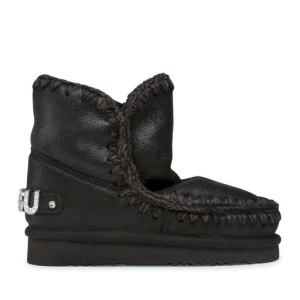 Śniegowce Mou Eskimo 18 With Rhinestones Logo Czarny