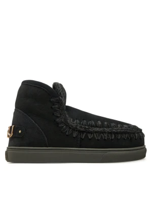 Śniegowce Mou Eskimo Sneaker Big Metal Logo FW111008A Czarny