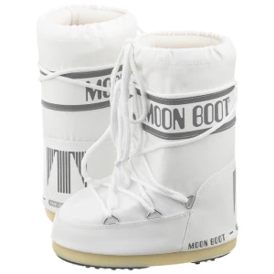 Śniegowce Nylon White Kids 14004400006 (MB14-g) Moon Boot