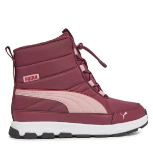 Śniegowce Puma Evolve Boot Jr 392644 04 Dark Jasper-Future Pink-Astro Red