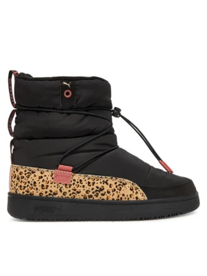 Śniegowce Puma Snowbae Wns Animal Flair 402654 01 Czarny
