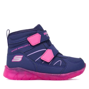 Śniegowce Skechers Illumi-Brights 319310N NVMT Granatowy