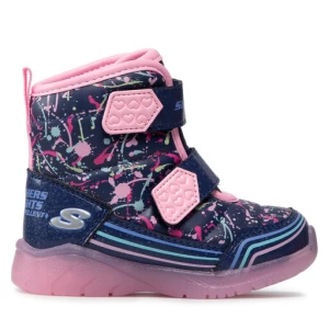 Śniegowce Skechers Power Paint 302653N/NVMT Granatowy
