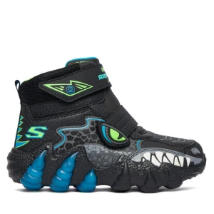 Śniegowce Skechers Skech-O-Saurus Lights 2.0 400122L BKLM Czarny