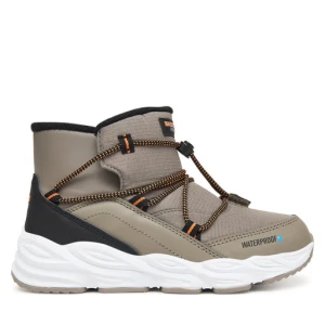 Śniegowce Skechers Turbo Tread 406385L TPBK Szary