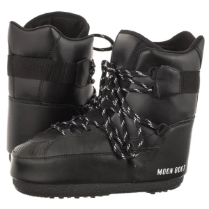 Śniegowce Sneaker Mid Black 14028200001 (MB62-a) Moon Boot