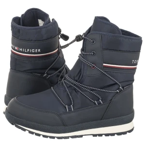 Śniegowce Snow Boot T3B6-33165-1485 800 Blue (TH925-a) Tommy Hilfiger