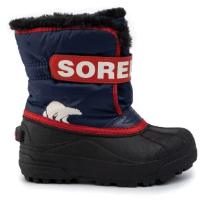 Śniegowce Sorel Childrens Snow Commander NC1960 Granatowy