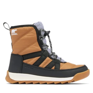 Śniegowce Sorel Youth Whitney II Plus Lace Wp 2088591286 Brązowy
