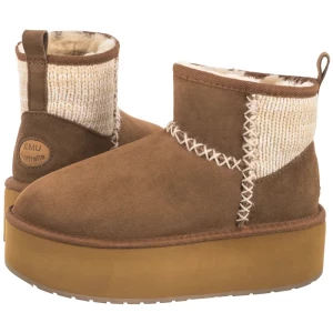 Śniegowce Stinger Knit Flatform Chestnut W13143 (EM515-a) EMU Australia