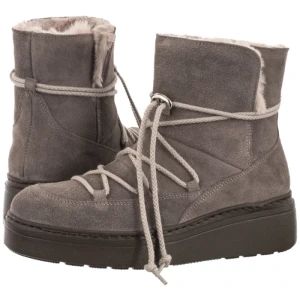 Śniegowce Szare 2CVI1___ _G93 (RY1251-a) Ryłko