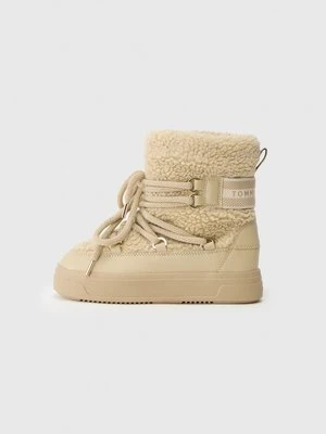 Śniegowce Tommy Hilfiger beżowy