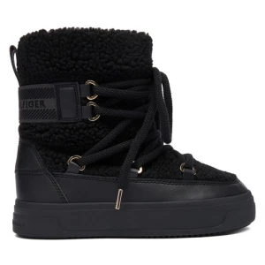 Śniegowce Tommy Hilfiger Faux Shearling Snowboot FW0FW08788 Czarny