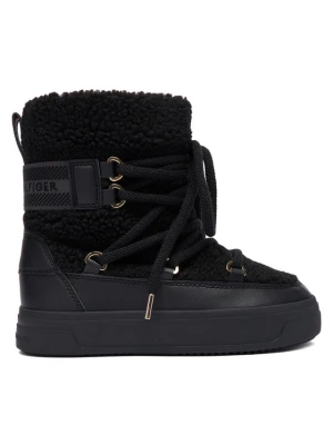 Śniegowce Tommy Hilfiger Faux Shearling Snowboot FW0FW08788 Czarny