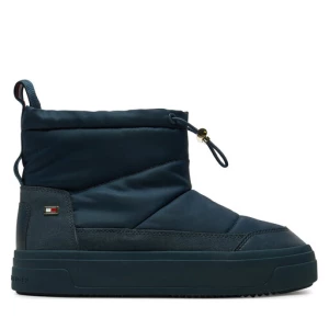 Śniegowce Tommy Hilfiger Flag Nylon Mini Snowboot FW0FW08334 Granatowy