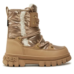 Śniegowce Tommy Hilfiger Fur Boot T3A5-33610-1695 M Beżowy