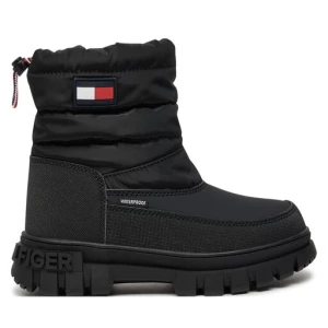 Śniegowce Tommy Hilfiger Fur Boot T3X5-33715-1695 M Czarny