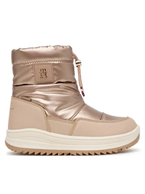 Śniegowce Tommy Hilfiger Loki T3AD-35206-1474 S Beżowy