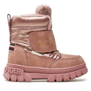 Śniegowce Tommy Hilfiger T1A5-33607-1492 M Różowy