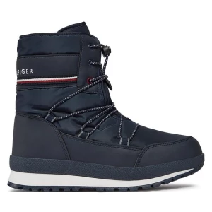 Śniegowce Tommy Hilfiger T3B6-33165-1485800 S Niebieski