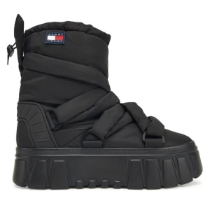 Śniegowce Tommy Jeans Tjw Chunky Snow Boot Nylon EN0EN02842 Czarny