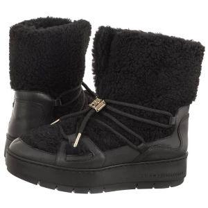 Śniegowce Tommy Teddy Snowboot Black FW0FW07505 BDS (TH927-b) Tommy Hilfiger