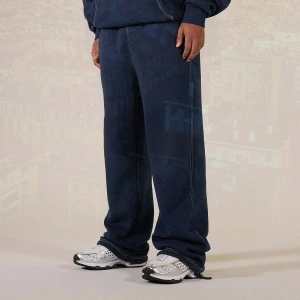 125mm x SNIPES Oversized Sweatpants mężczyźni Spodnie dresowe niebieski rozmiar Odzież
