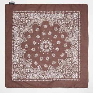 SNIPES Paisley Bandana uniseks Akcesoria brązowy rozmiar