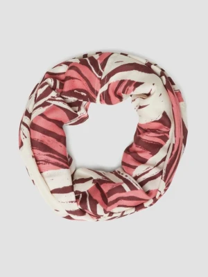 Snood mit Grafik-Print und leichtem Mustermix s.Oliver