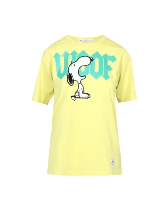 Snoopy Print Oversized T-shirt Philosophy di Lorenzo Serafini