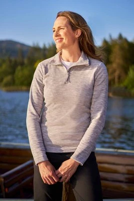 Snowdon - damski melanżowy polar - Grey Mountain Warehouse