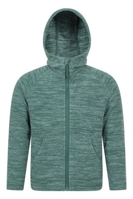 Snowdonia II dziecięca bluza z kapturem - Dark Green Mountain Warehouse