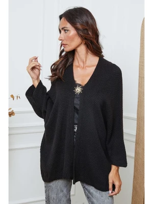 So Cachemire Kardigan "Enouka" w kolorze czarnym rozmiar: L