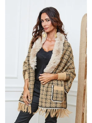 So Cachemire Kardigan "Escape" w kolorze beżowym rozmiar: M