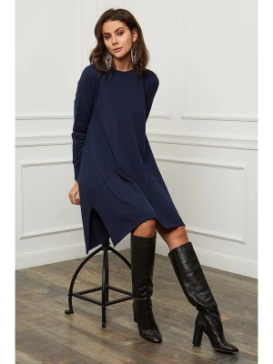 So Cachemire Sukienka "Elior" w kolorze granatowym rozmiar: S