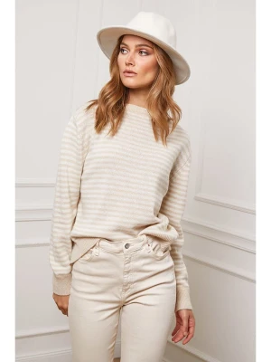 So Cachemire Sweter "Dweg" w kolorze beżowym rozmiar: XL