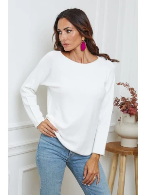 So Cachemire Sweter "Ianaz" w kolorze kremowym rozmiar: XL