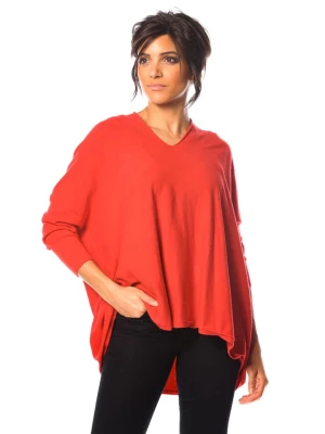So Cachemire Sweter "Ora" w kolorze czerwonym rozmiar: XL