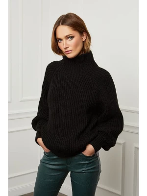 So Cachemire Wełniany sweter "Baby" w kolorze czarnym rozmiar: XL