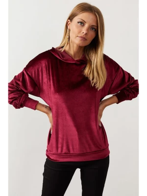 So You Bluza w kolorze bordowym rozmiar: XL