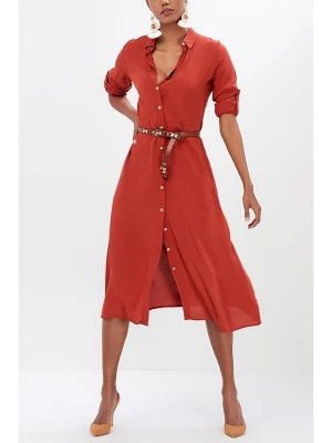 So You Sukienka w kolorze rdzawoczerwonym rozmiar: XL